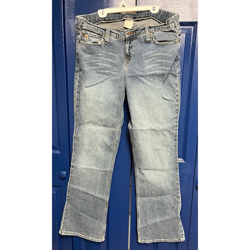 1990 Retro Paris Blues Maternity Jeans Size L